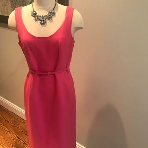 Designer worth pink dress